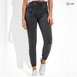 American Eagle Gray Jogger Pants